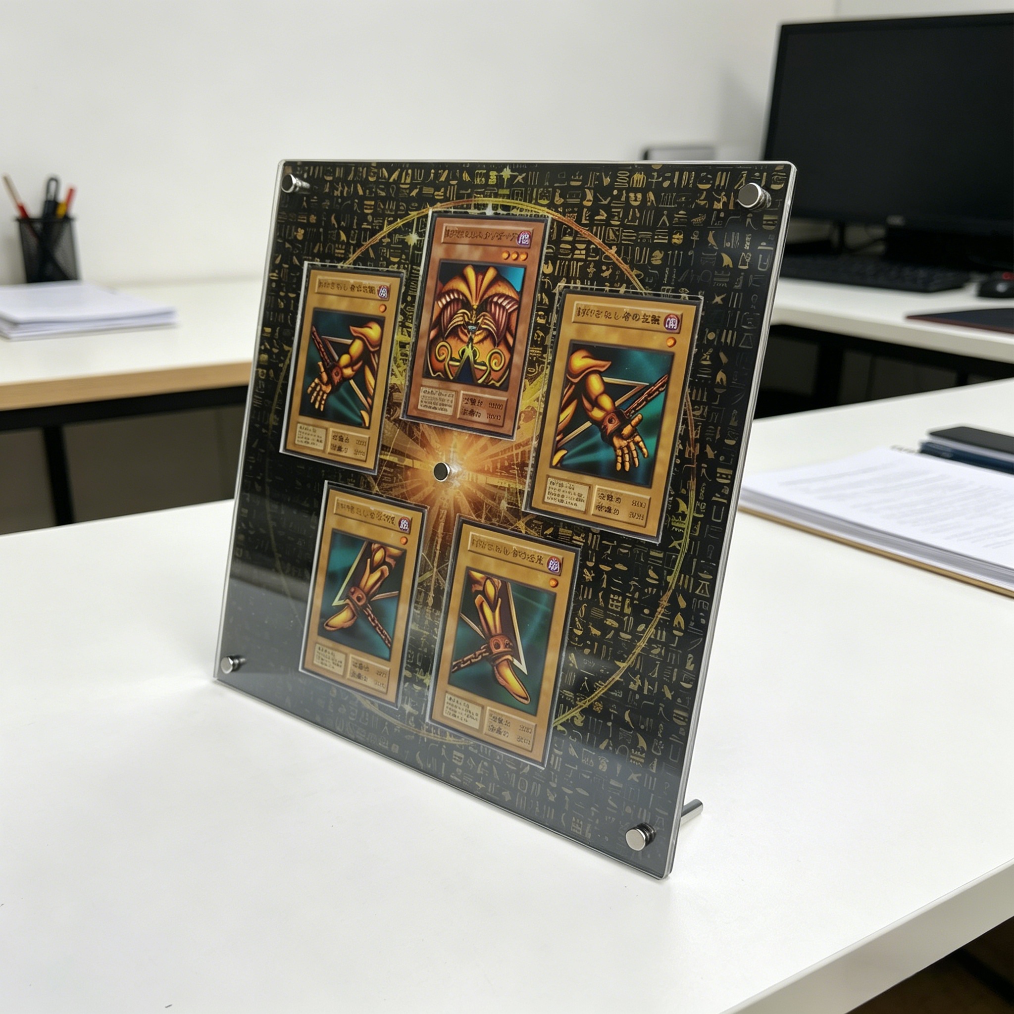 DIY Acrylic Card Brick Yu-Gi-O - مراجعة Model Kit Exodia وسعره