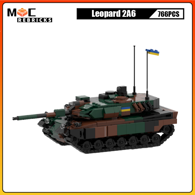 Military Model Army Leopard 2A - مراجعة Model Kit Ukraine وسعره