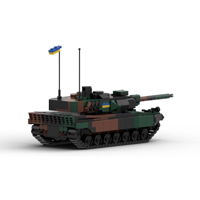 Military Model Army Leopard 2A - مراجعة Model Kit Ukraine وسعره
