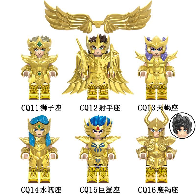 6/12pcs/Set Anime Saint Seiya  - مراجعة Model Kit Kiryu وسعره