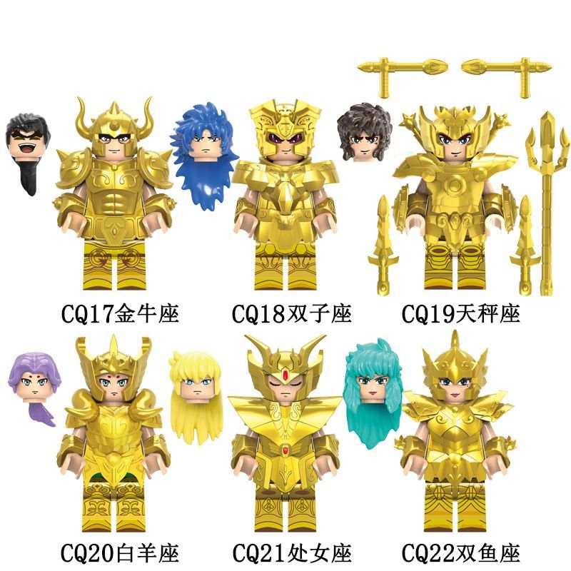 6/12pcs/Set Anime Saint Seiya  - مراجعة Model Kit Kiryu وسعره