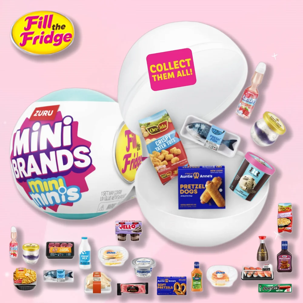 Zuru Mini Brands Fill The Frid - مراجعة Model Kit Brand وسعره