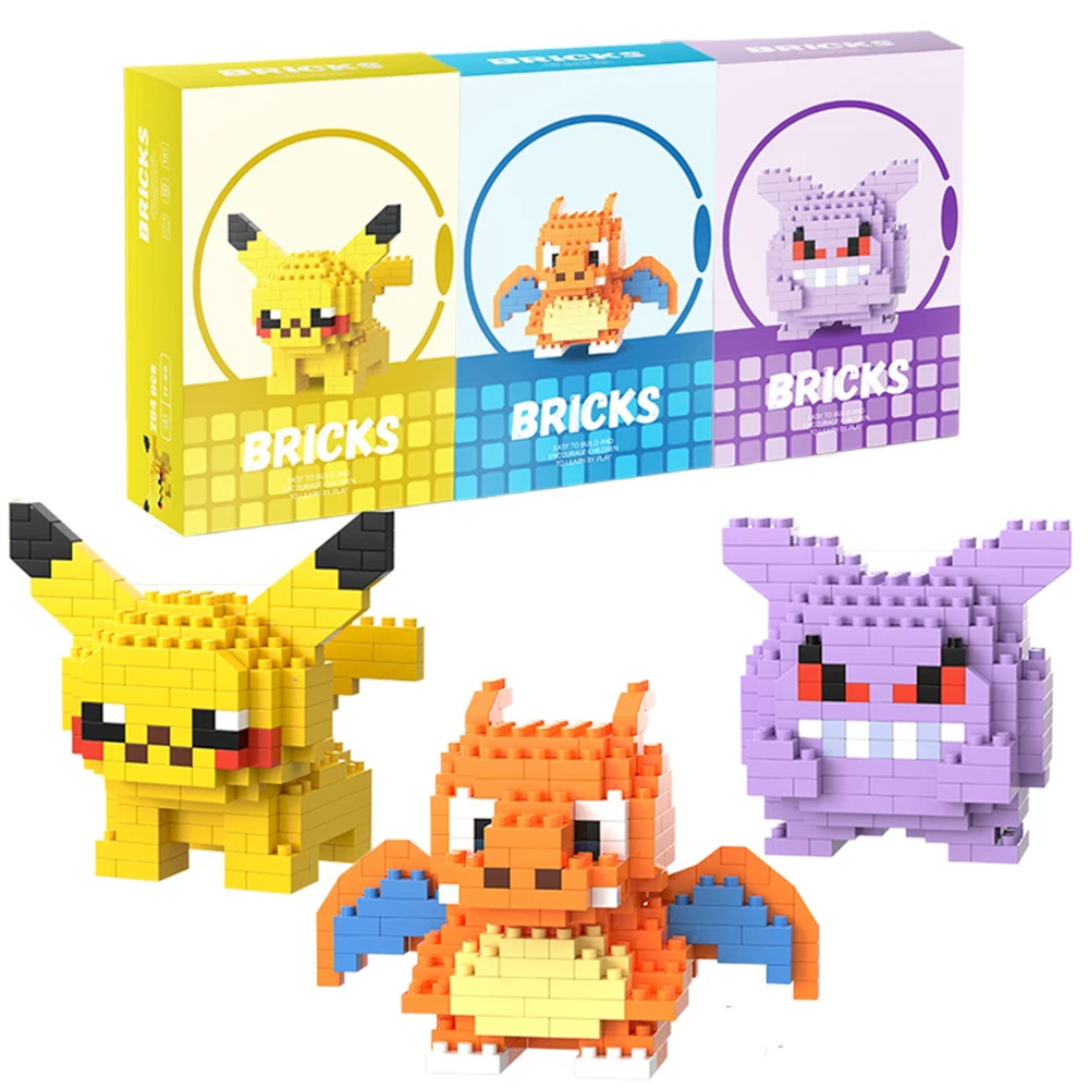 Pokemon Micro Building Blocks  - مراجعة Model Kit Pokemon وسعره