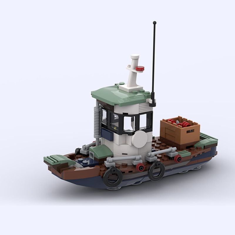 Catch Shrimp Boat Model MOC Bu - مراجعة Model Kit Metal Slug وسعره