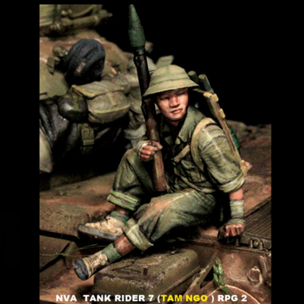 1/35 NVA Tank RIDER 7, RPD 2,  - مراجعة Model Kit Tank وسعره