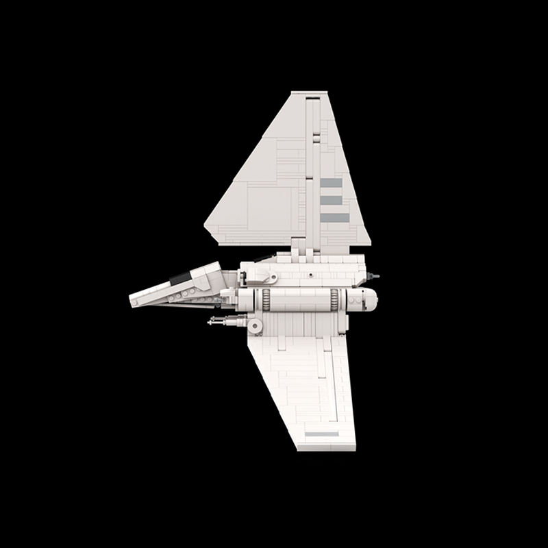 1213pcs MOC Imperial Lambda Cl - مراجعة Model Kit Expert وسعره