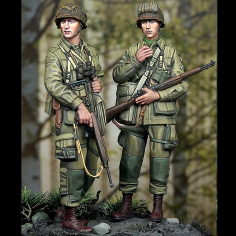 1/35 Scale WW2 US Infantry Mil - مراجعة Model Kit Reshiram وسعره