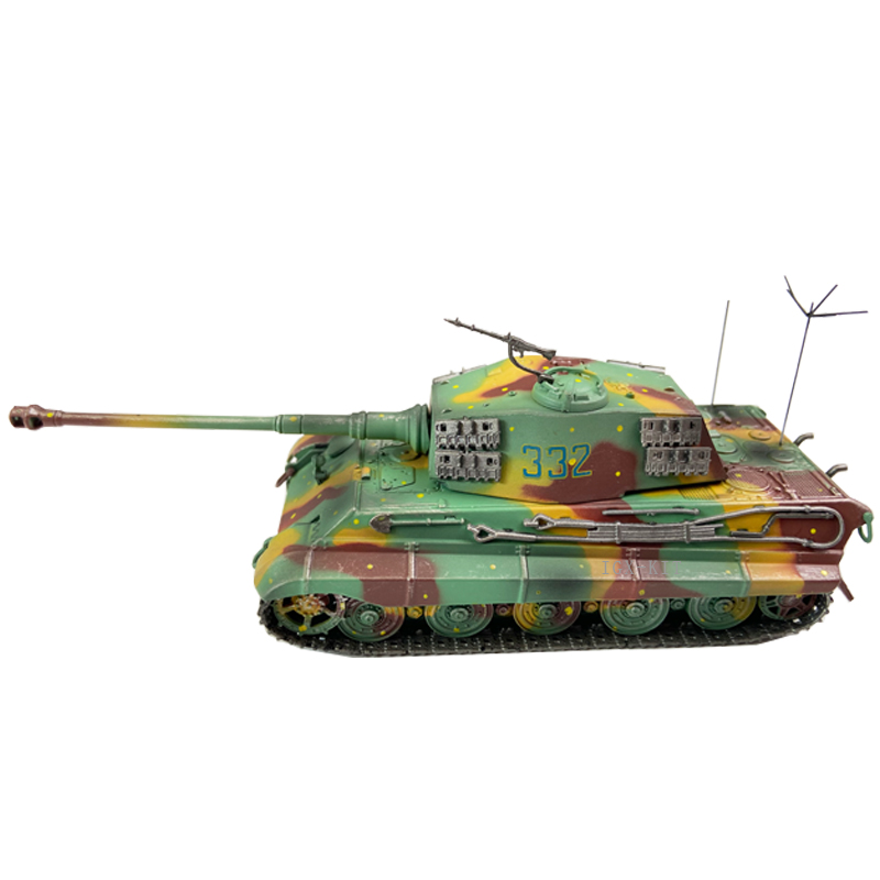 1/72 Scale King Tiger Tank Eas - مراجعة Model Kit Tank وسعره