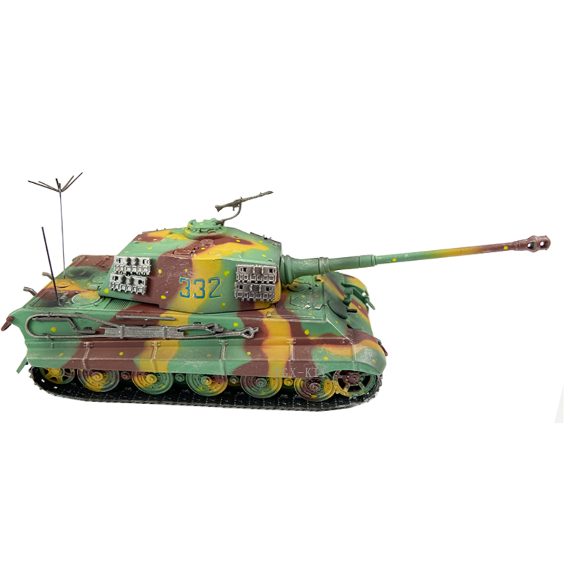 1/72 Scale King Tiger Tank Eas - مراجعة Model Kit Tank وسعره