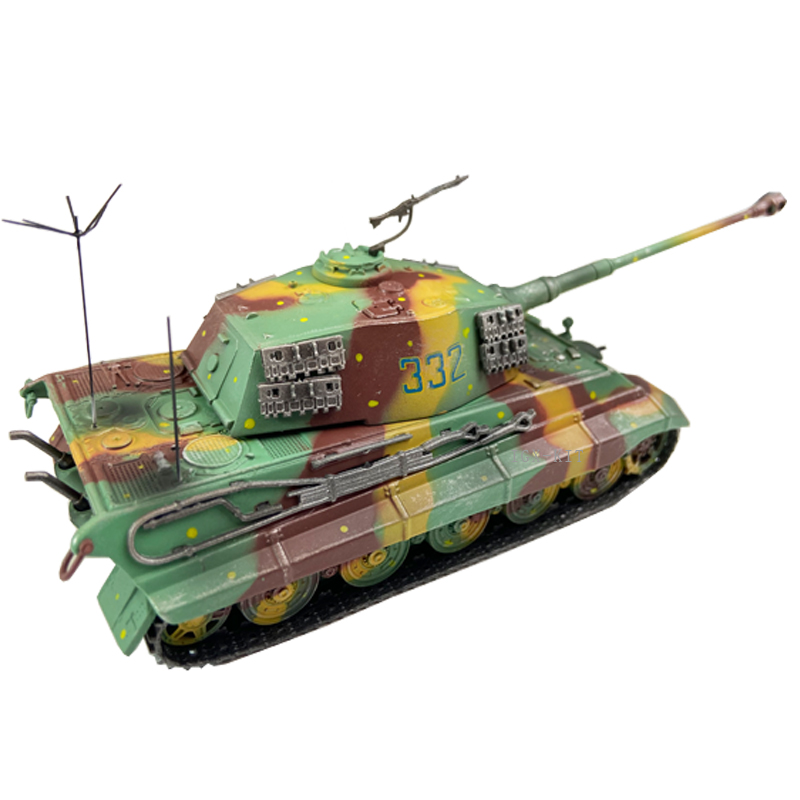 1/72 Scale King Tiger Tank Eas - مراجعة Model Kit Tank وسعره