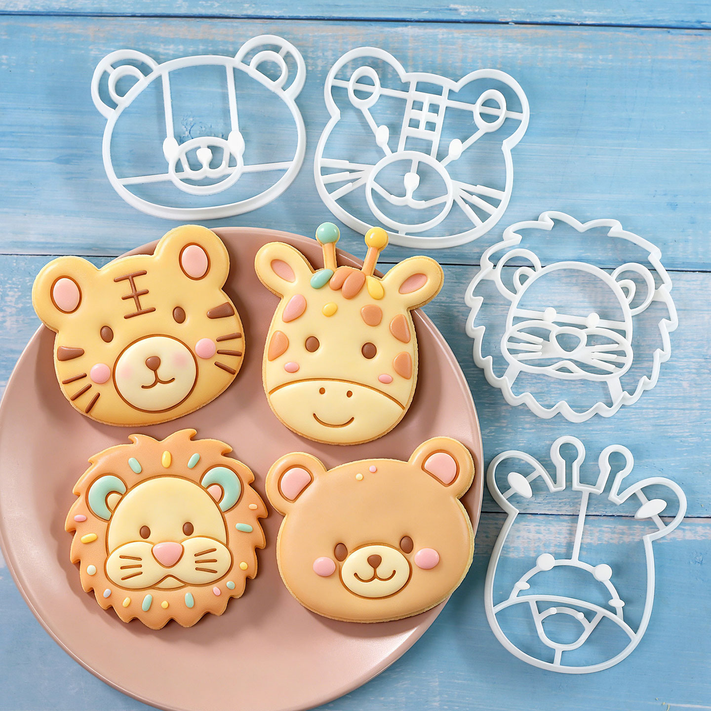 4 Pcs Animal Cookie Cutters Se - مراجعة Model Kit Tank وسعره