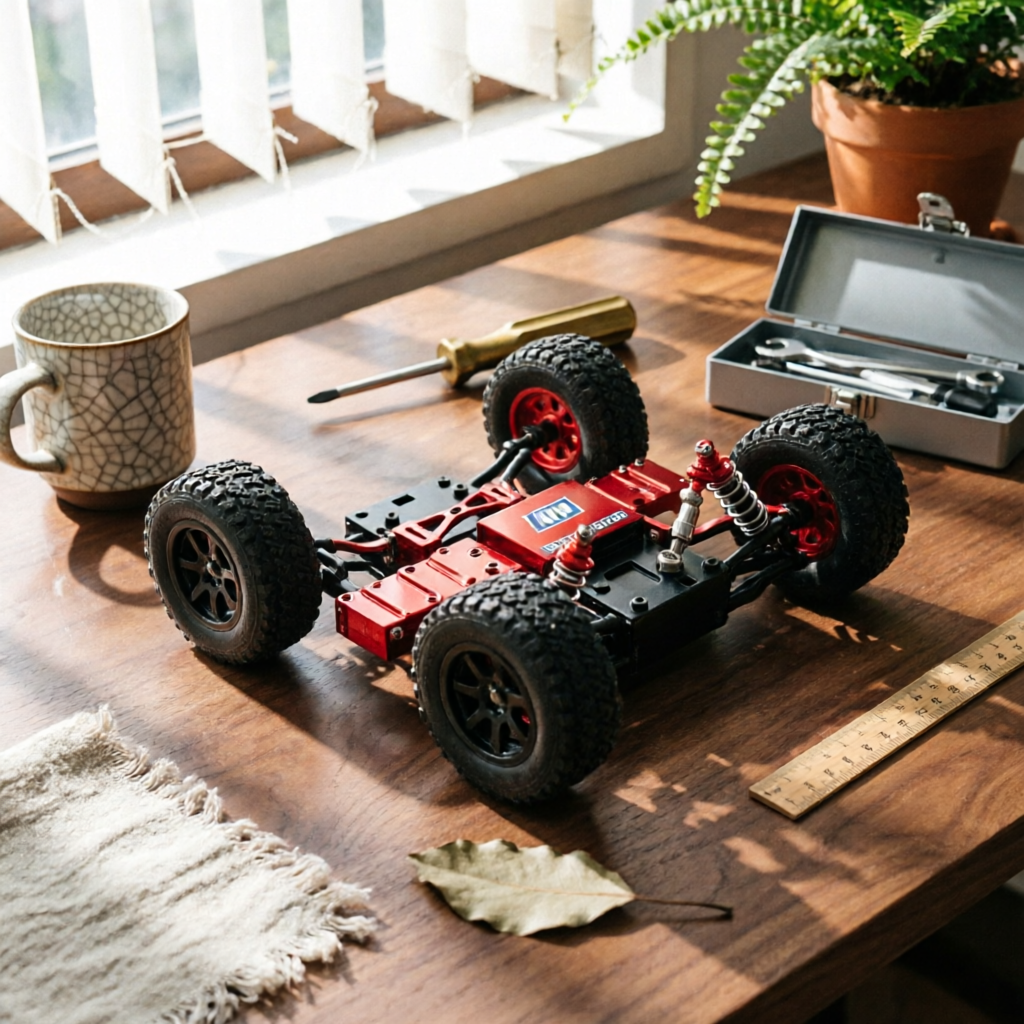 RC Accessory High Strength Axl - مراجعة Model Kit Frame وسعره