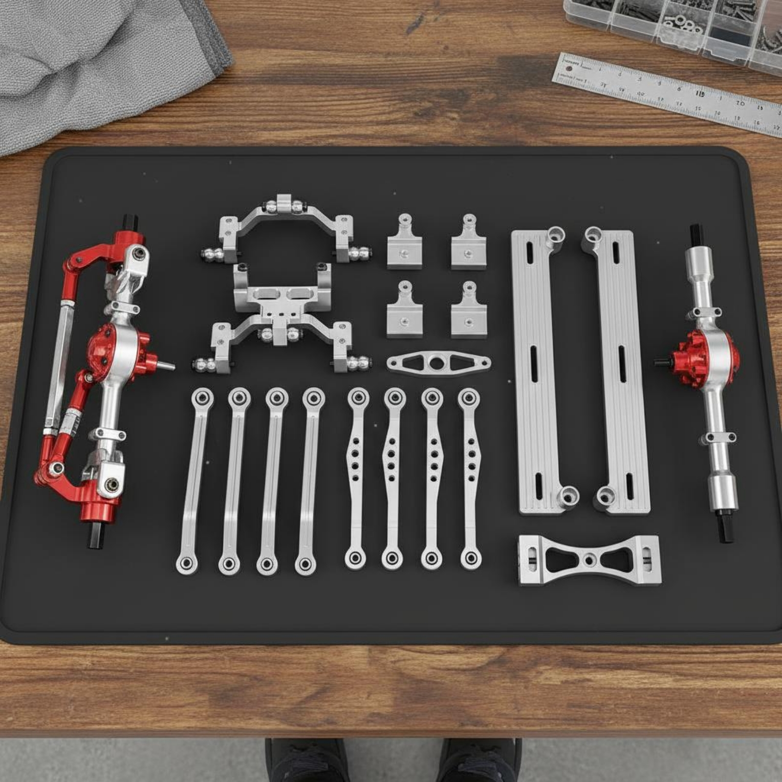 RC Accessory High Strength Axl - مراجعة Model Kit Frame وسعره