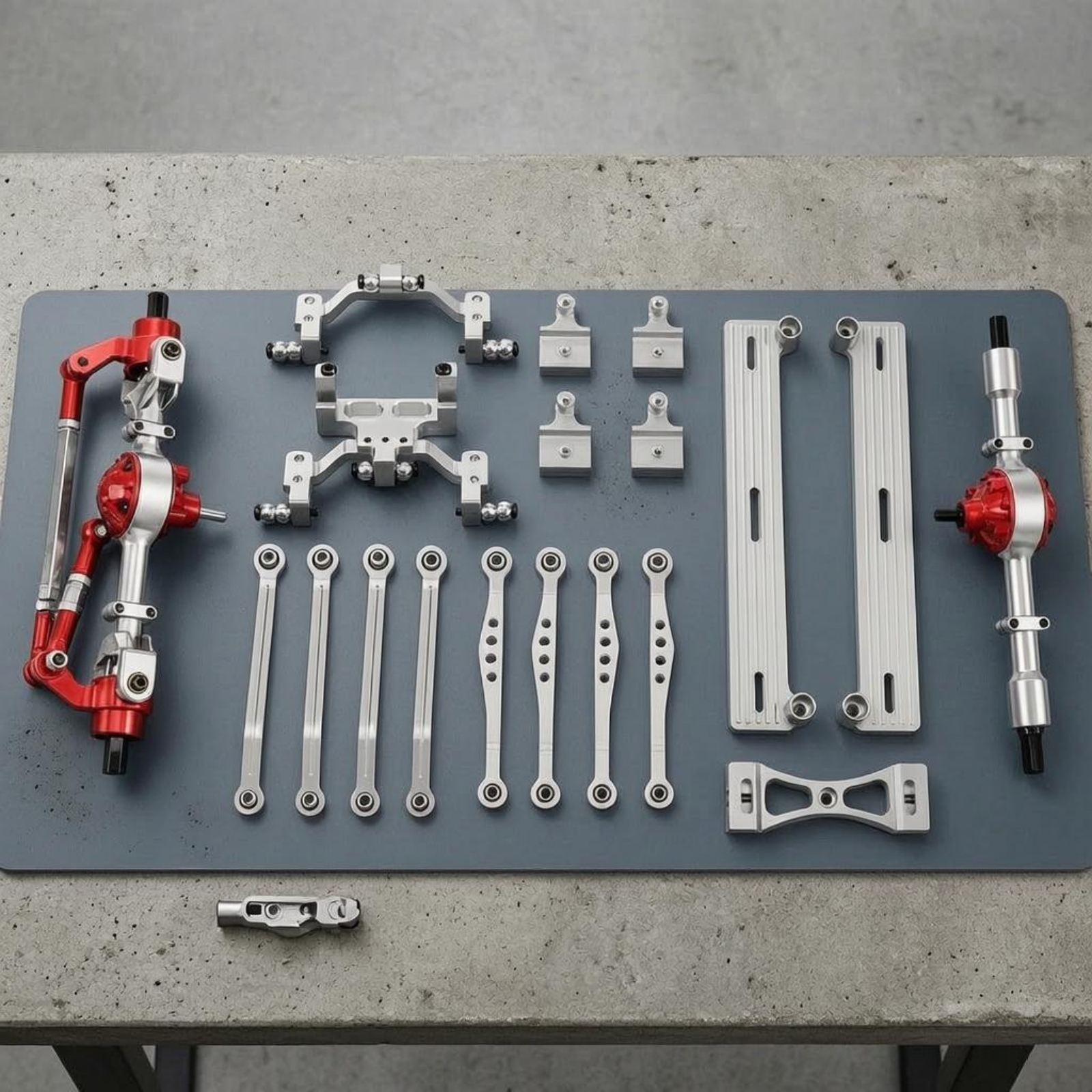 RC Accessory High Strength Axl - مراجعة Model Kit Frame وسعره
