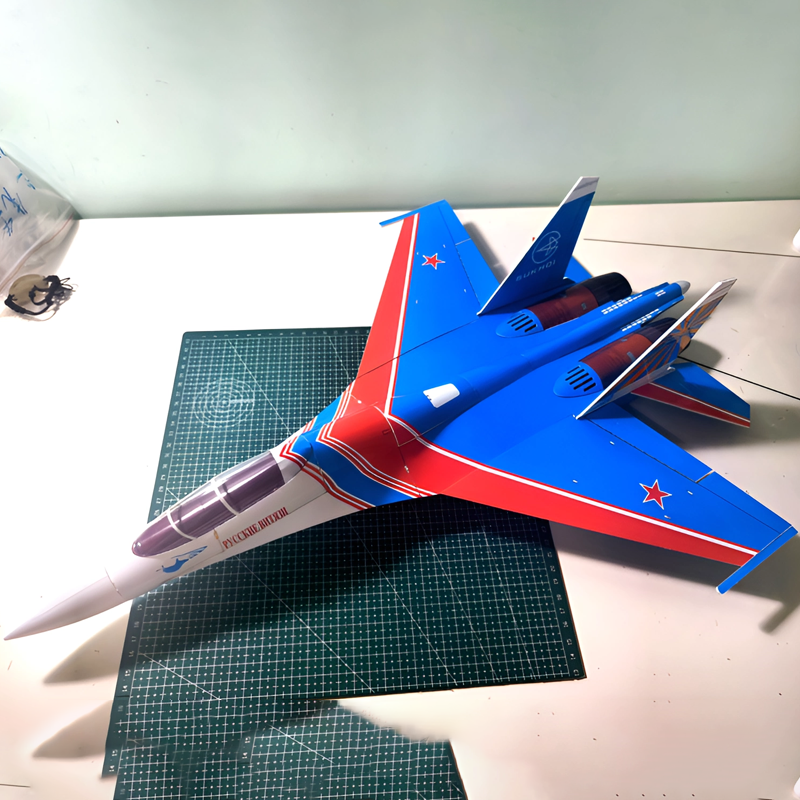 Su-27 Ducted Fan Rc Fighter Du - مراجعة Model Kit Expert وسعره