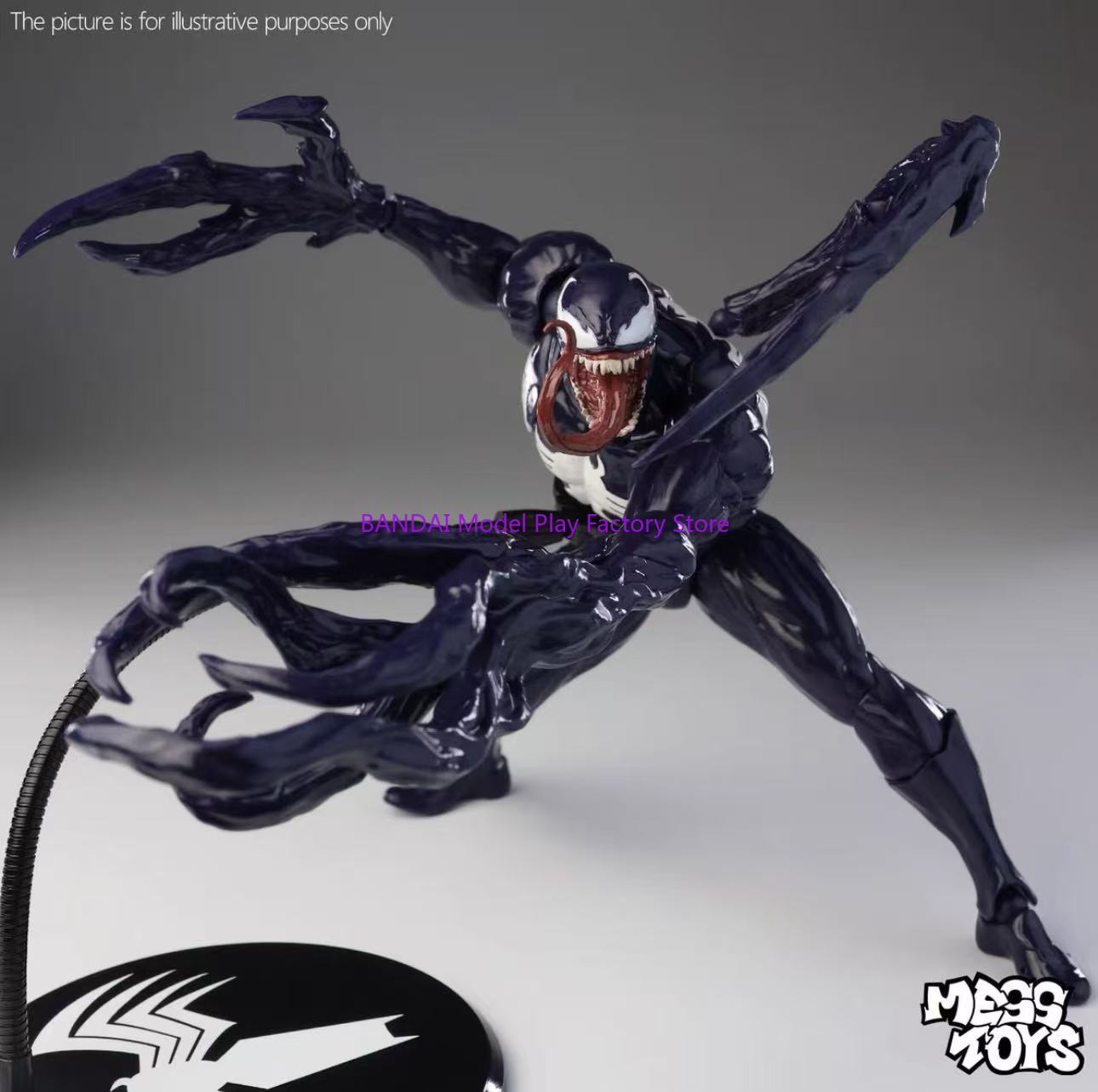 NEW Mess Toys Venom Spider Man - مراجعة Model Kit Metal Slug وسعره