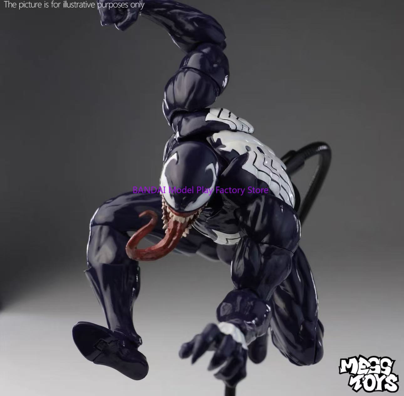 NEW Mess Toys Venom Spider Man - مراجعة Model Kit Metal Slug وسعره