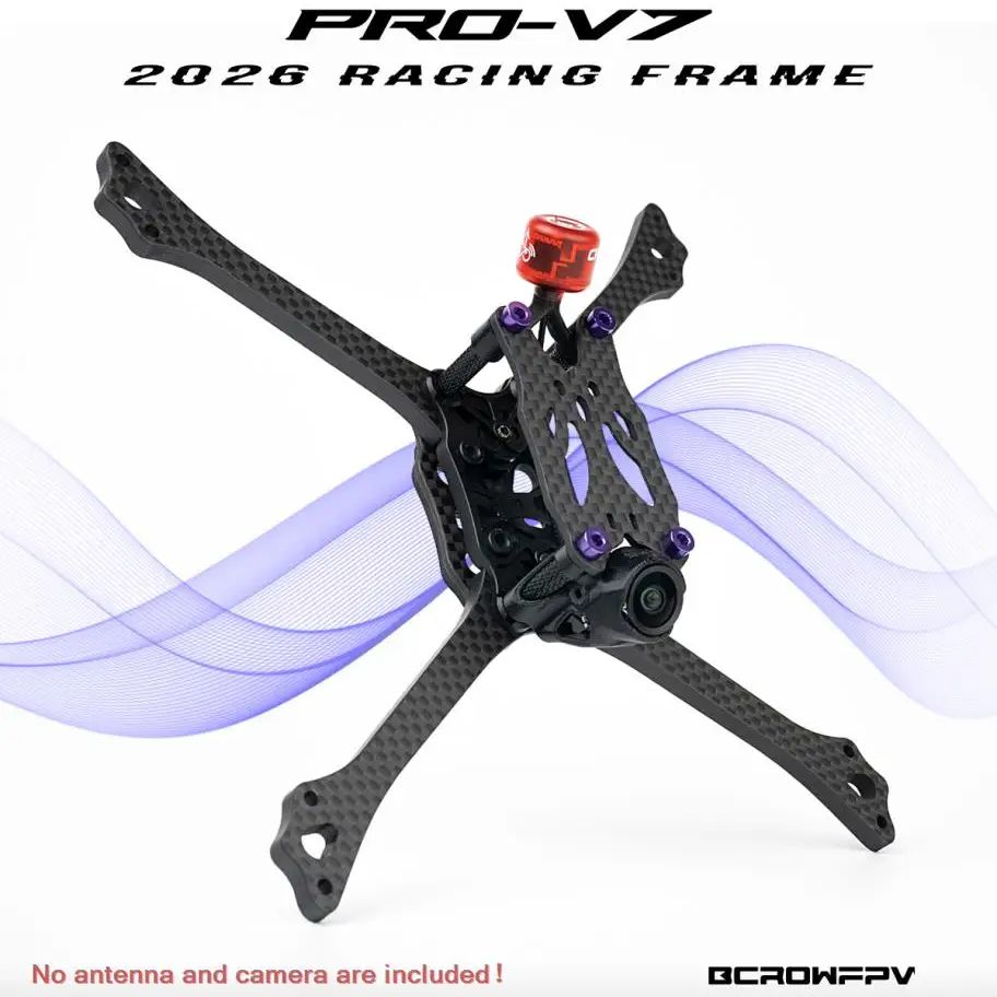 BCROWFPV PRO-V7 Racing Drone F - مراجعة Model Kit Frame وسعره