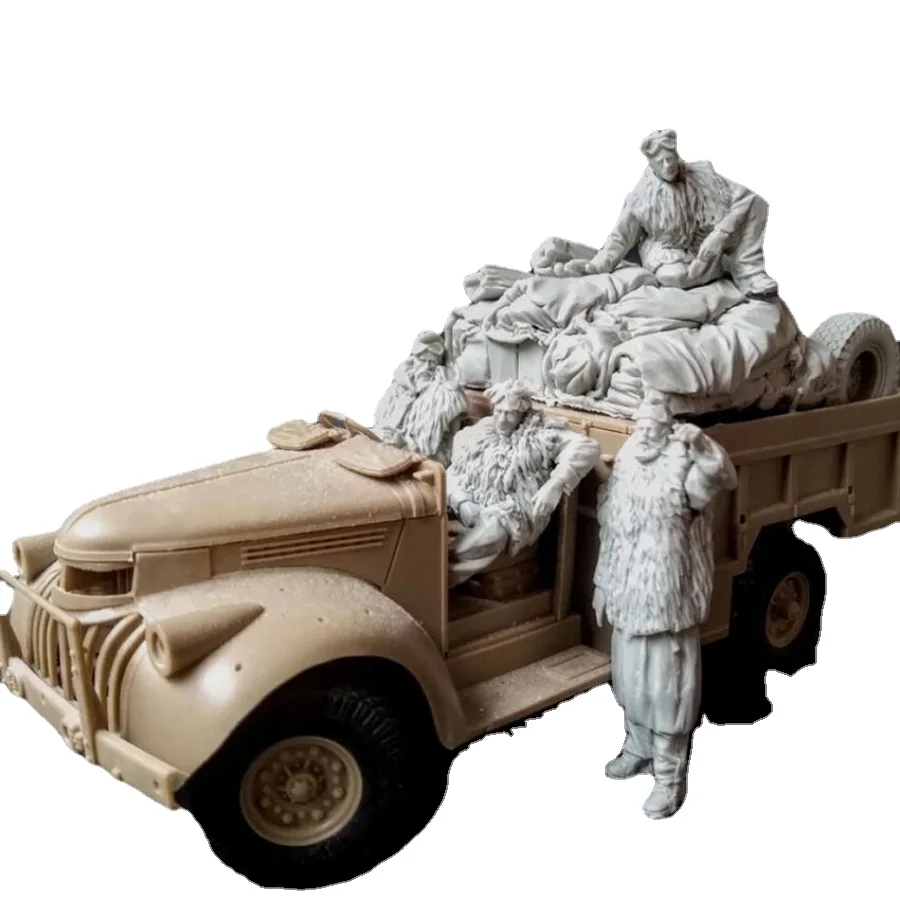 1/35 Resin Figure Model Kit 2  - مراجعة Model Kit Cangdao وسعره