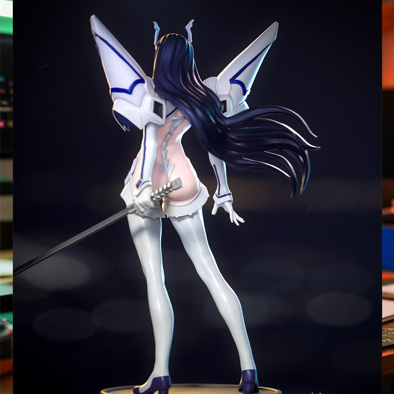 24CM Game Character 6812 Satsu - مراجعة Model Kit Kiryu وسعره