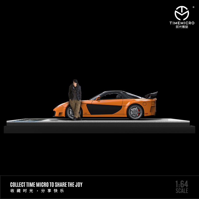 TimeMicro 1:64 RX-7 Veilside S - مراجعة Model Kit Jdm وسعره