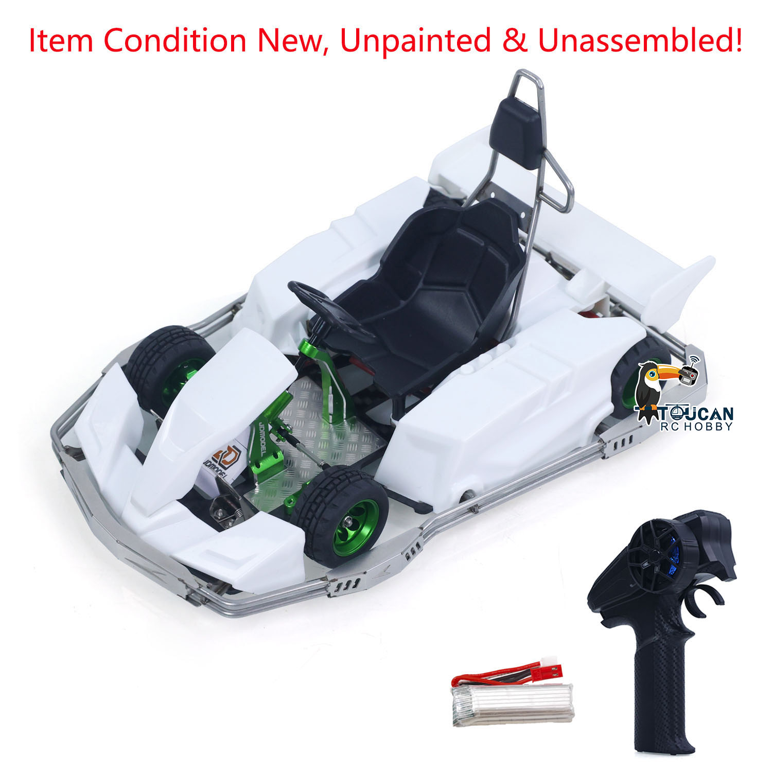 RC Racing JDM 1/10 cale Kart M - مراجعة Model Kit Jdm وسعره
