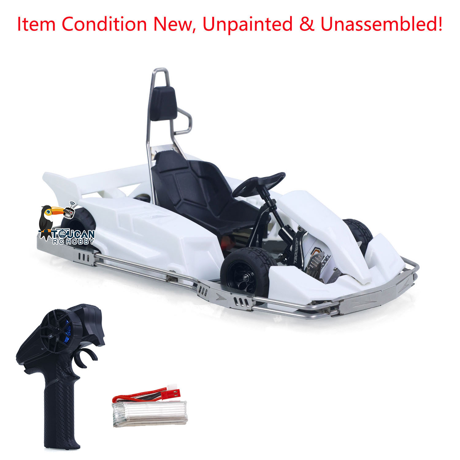 RC Racing JDM 1/10 cale Kart M - مراجعة Model Kit Jdm وسعره