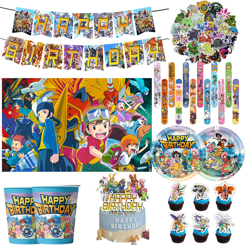 Digimon Themed Birthday Party  - مراجعة Model Kit Digimon وسعره