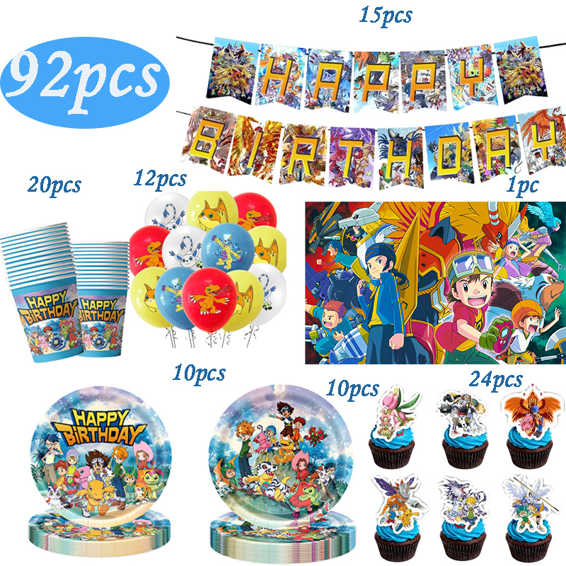 Digimon Themed Birthday Party  - مراجعة Model Kit Digimon وسعره