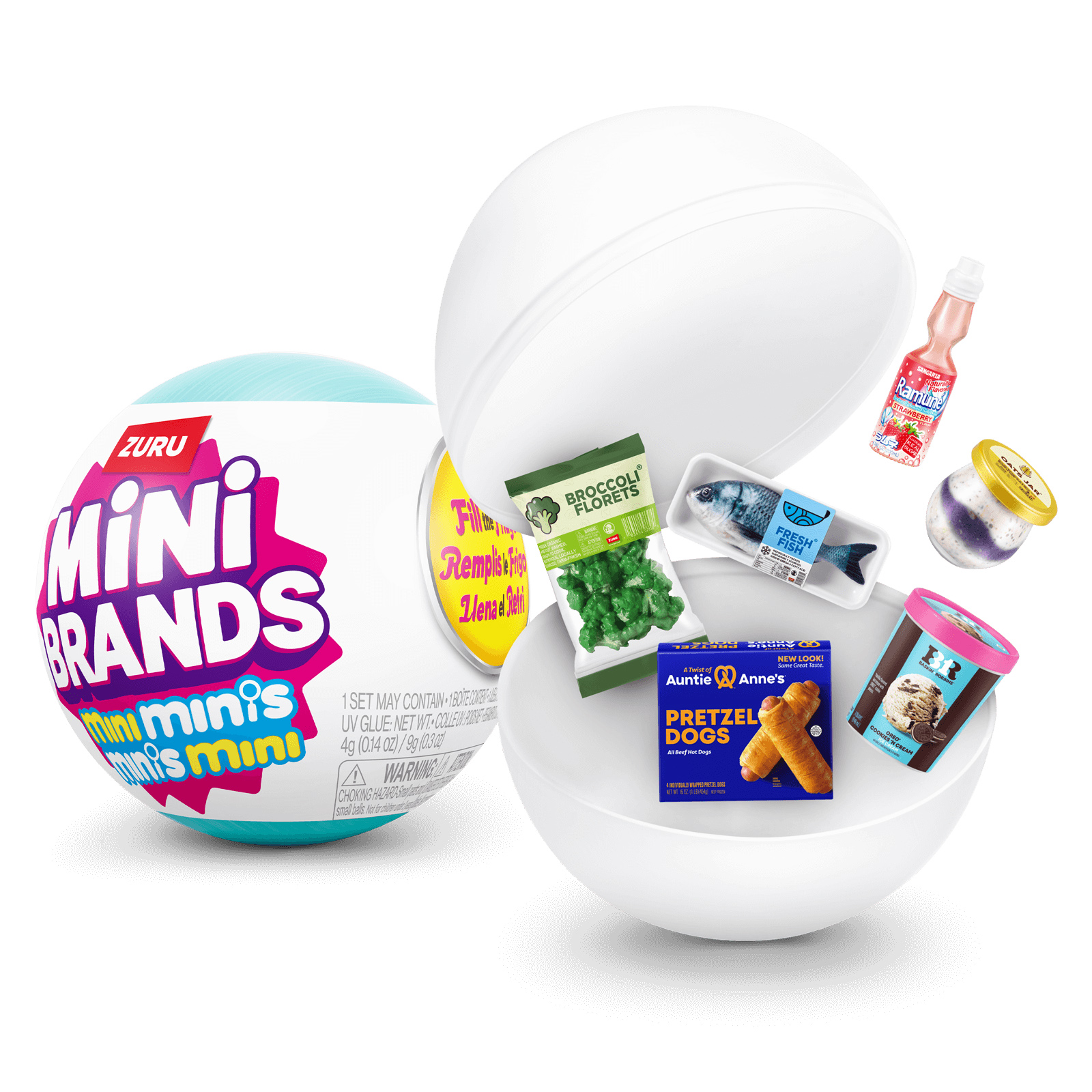 5x Surprise Ball Mini Brands M - مراجعة Model Kit Brand وسعره