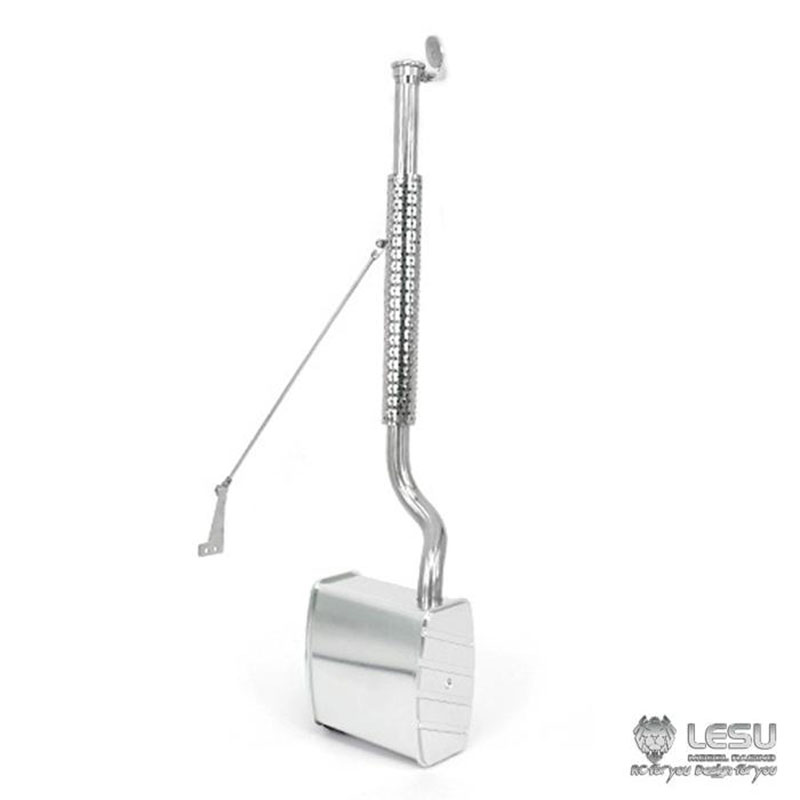 Exhaust tank LESU 1/14 Tamiya  - مراجعة Model Kit Tank وسعره