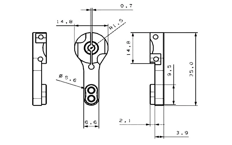 NEEBRC 25T RC Servo Horn Alumi - مراجعة Model Kit Frame وسعره